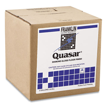 Franklin Cleaning Technology® Quasar High Solids Floor Finish, 5 Gal Box freeshipping - TVN Wholesale
